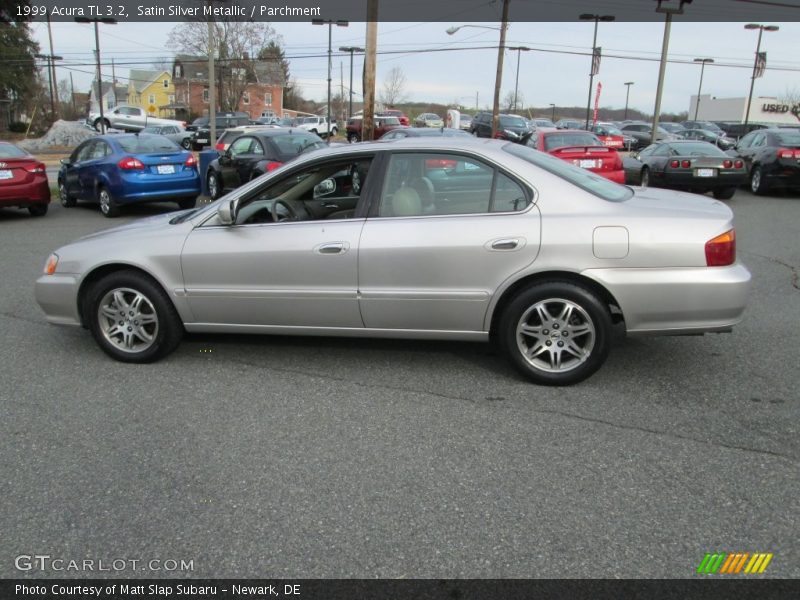 Satin Silver Metallic / Parchment 1999 Acura TL 3.2