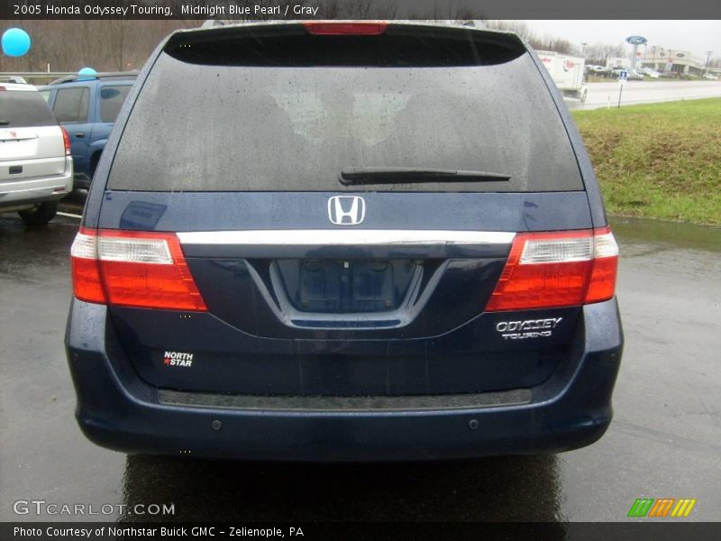 Midnight Blue Pearl / Gray 2005 Honda Odyssey Touring