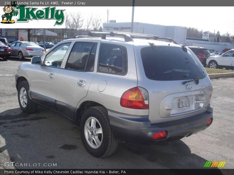 Pewter / Gray 2003 Hyundai Santa Fe LX 4WD