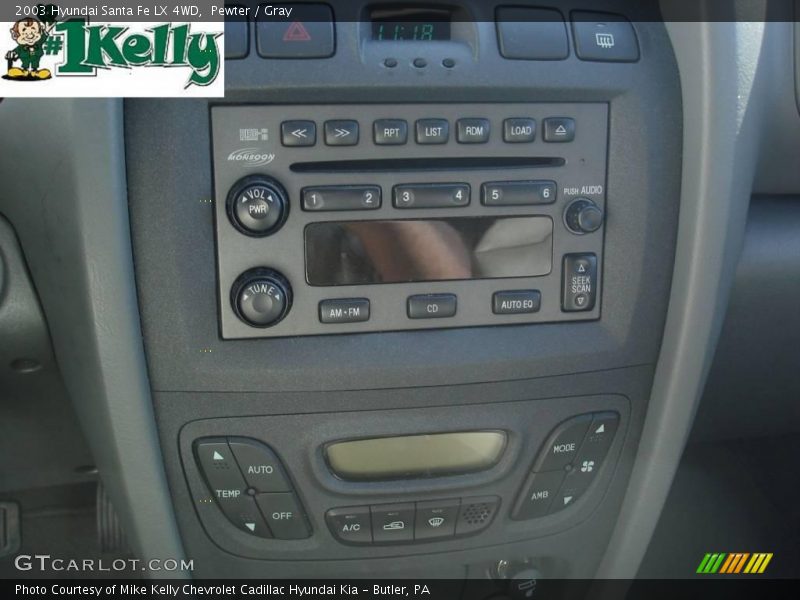 Pewter / Gray 2003 Hyundai Santa Fe LX 4WD