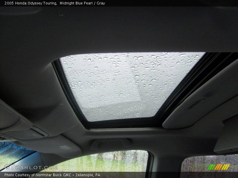 Midnight Blue Pearl / Gray 2005 Honda Odyssey Touring