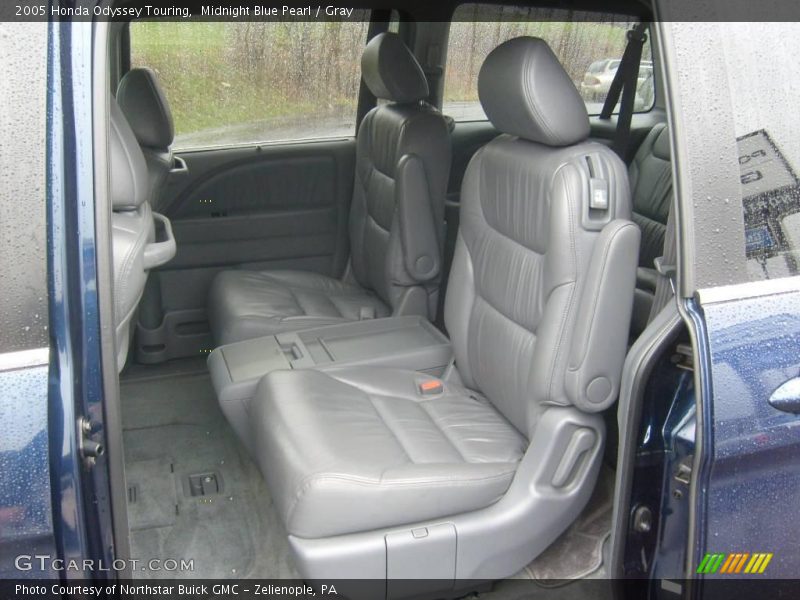 Midnight Blue Pearl / Gray 2005 Honda Odyssey Touring