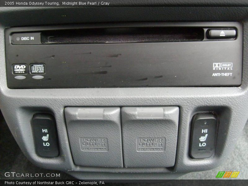 Midnight Blue Pearl / Gray 2005 Honda Odyssey Touring