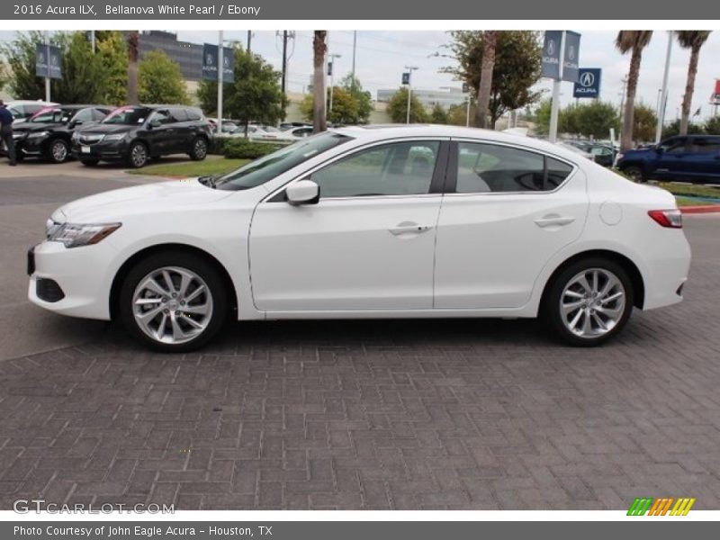 Bellanova White Pearl / Ebony 2016 Acura ILX