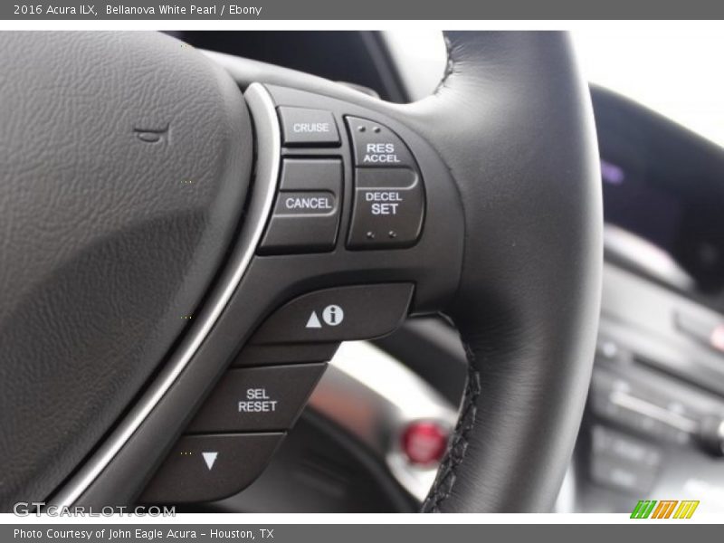 Bellanova White Pearl / Ebony 2016 Acura ILX