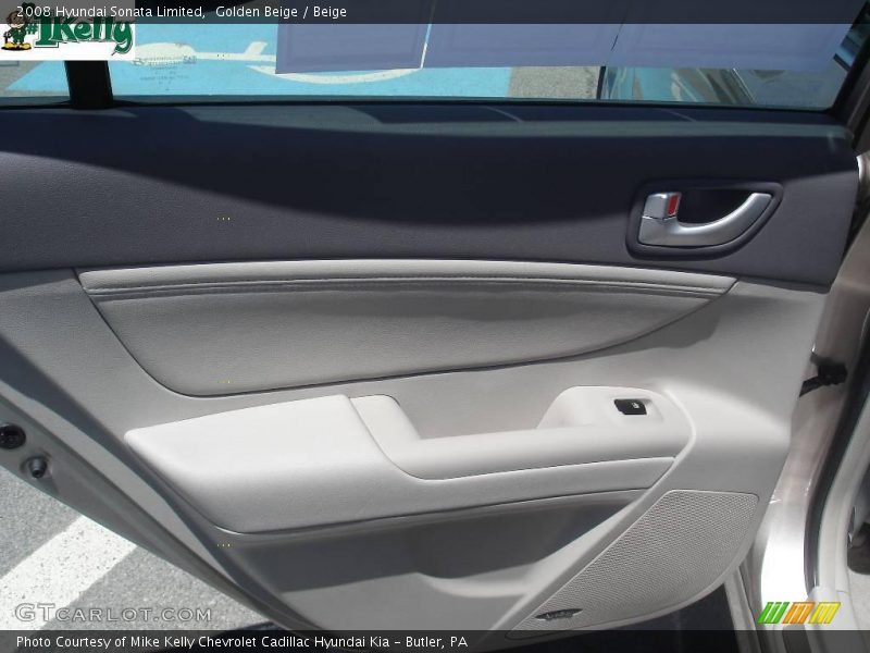 Golden Beige / Beige 2008 Hyundai Sonata Limited