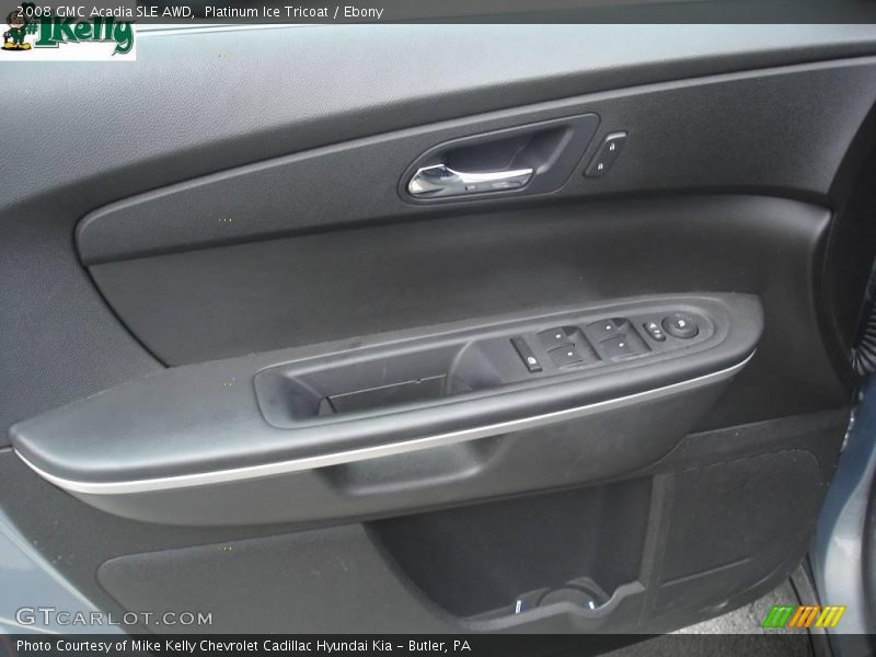 Platinum Ice Tricoat / Ebony 2008 GMC Acadia SLE AWD