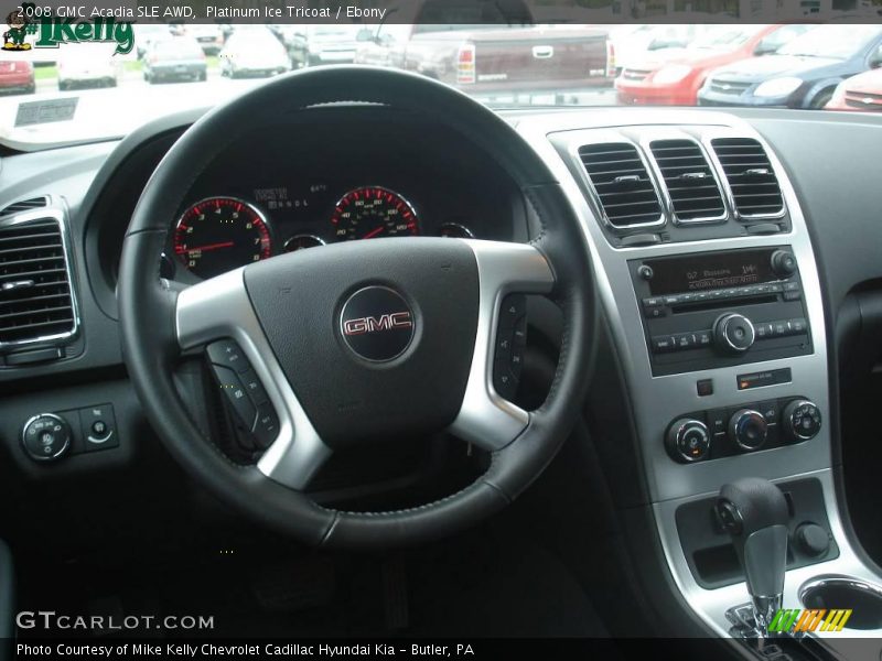 Platinum Ice Tricoat / Ebony 2008 GMC Acadia SLE AWD