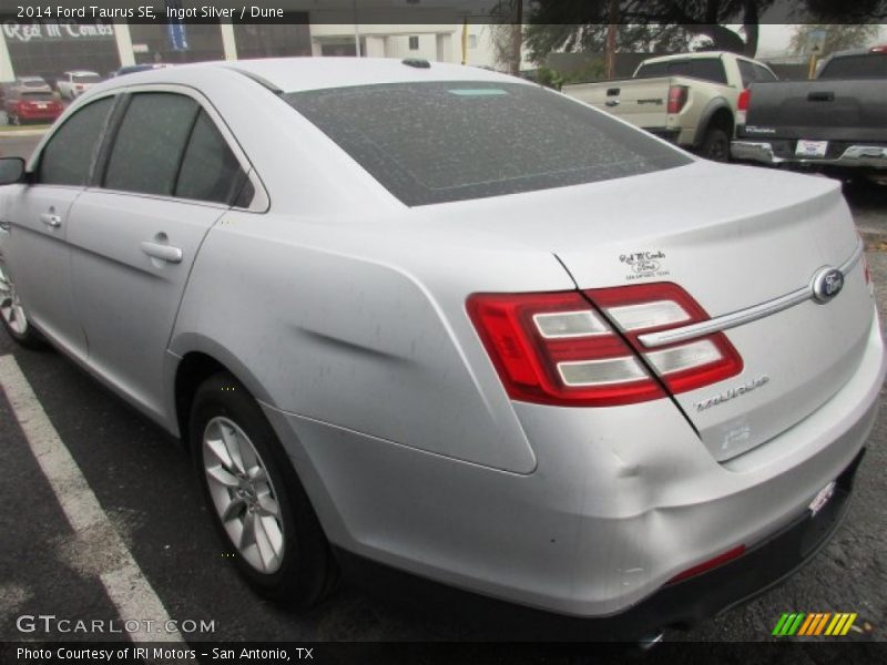 Ingot Silver / Dune 2014 Ford Taurus SE