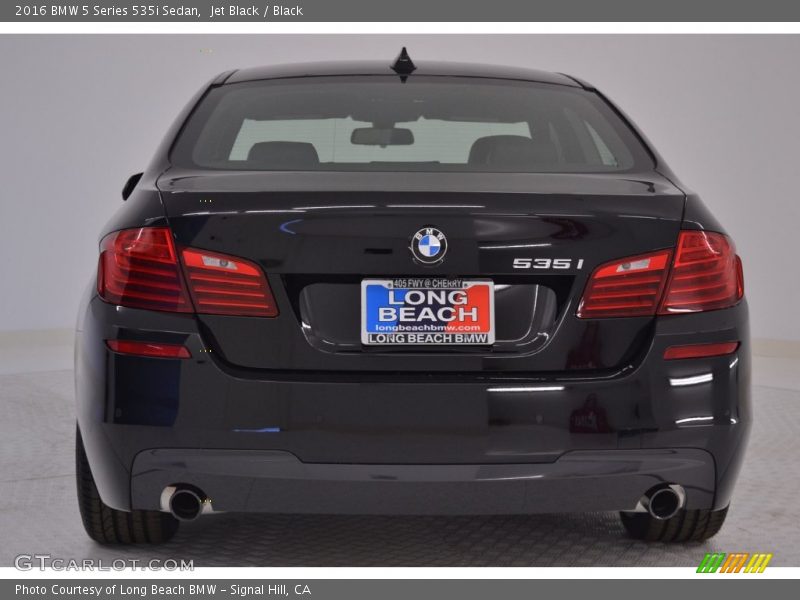 Jet Black / Black 2016 BMW 5 Series 535i Sedan