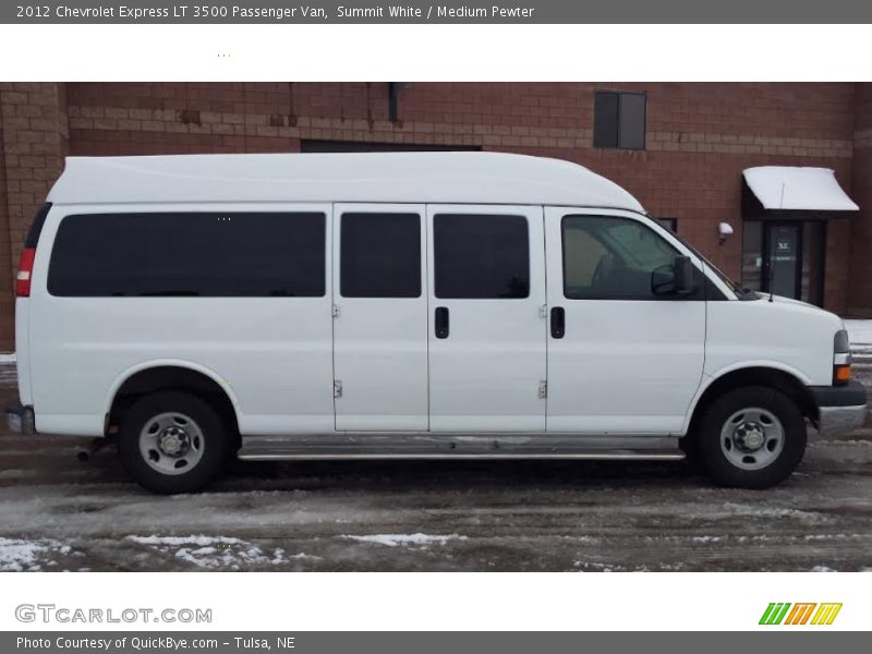  2012 Express LT 3500 Passenger Van Summit White