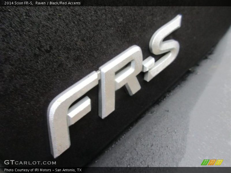 Raven / Black/Red Accents 2014 Scion FR-S