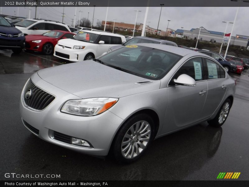 Quicksilver Metallic / Ebony 2012 Buick Regal