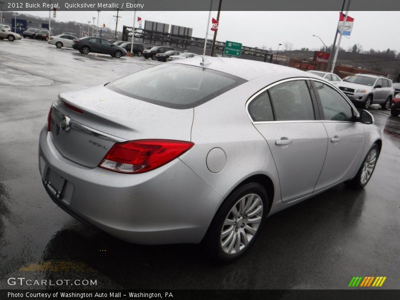 Quicksilver Metallic / Ebony 2012 Buick Regal