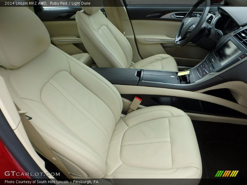 Ruby Red / Light Dune 2014 Lincoln MKZ AWD