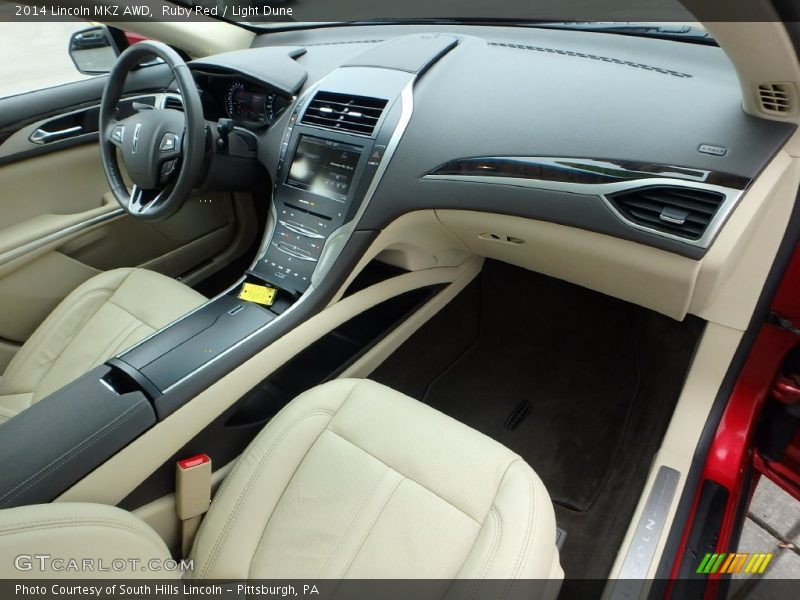 Ruby Red / Light Dune 2014 Lincoln MKZ AWD