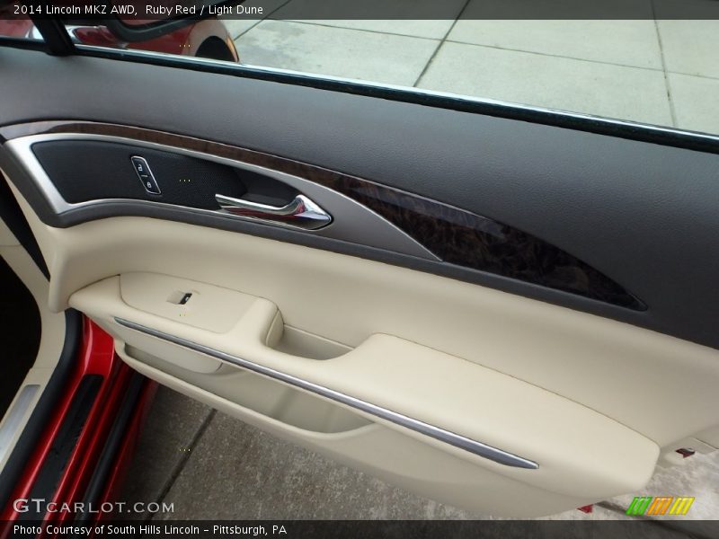Ruby Red / Light Dune 2014 Lincoln MKZ AWD