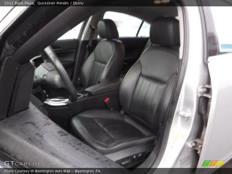 Quicksilver Metallic / Ebony 2012 Buick Regal