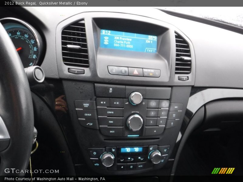Quicksilver Metallic / Ebony 2012 Buick Regal