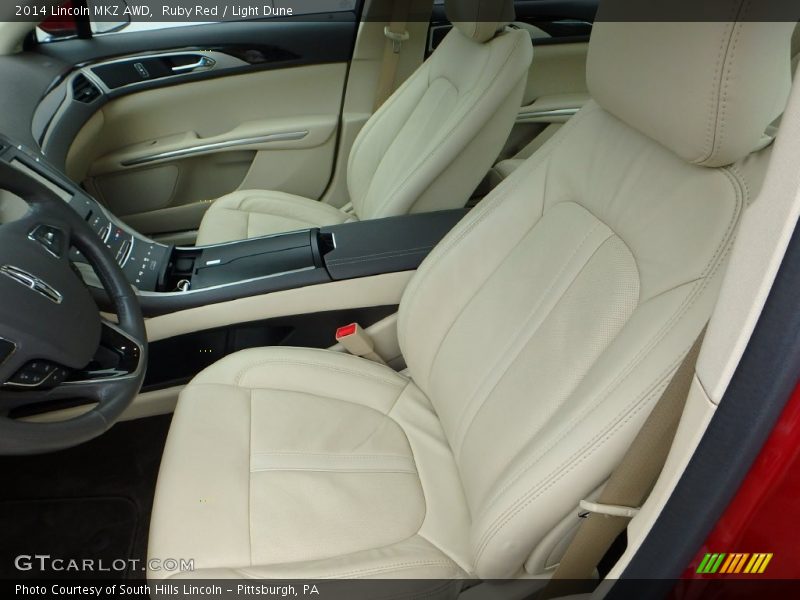 Ruby Red / Light Dune 2014 Lincoln MKZ AWD