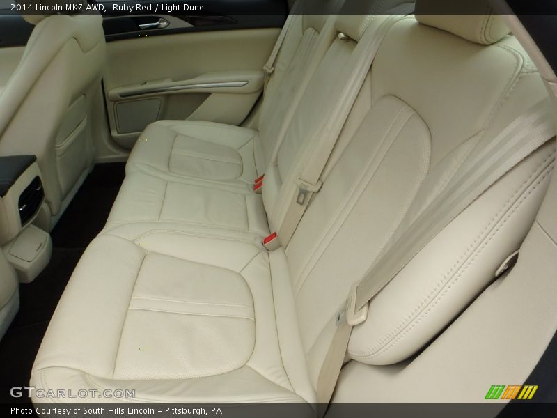 Ruby Red / Light Dune 2014 Lincoln MKZ AWD
