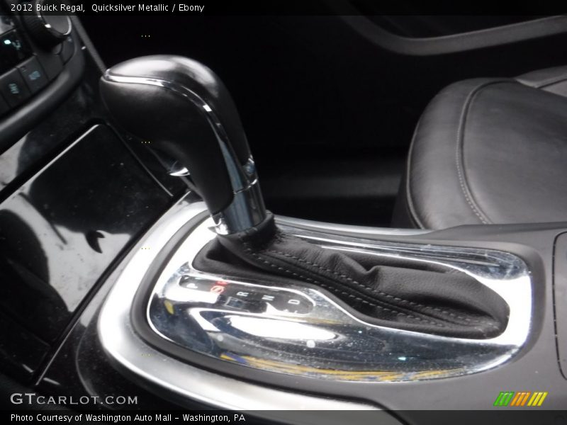 Quicksilver Metallic / Ebony 2012 Buick Regal