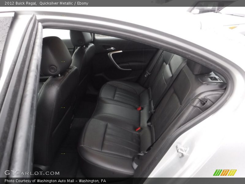 Quicksilver Metallic / Ebony 2012 Buick Regal