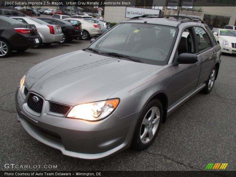 Urban Gray Metallic / Anthracite Black 2007 Subaru Impreza 2.5i Wagon