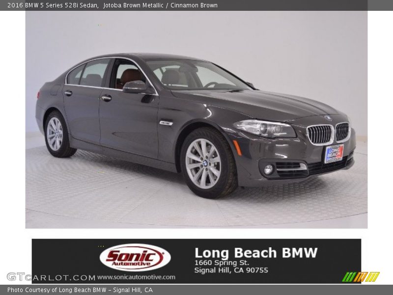 Jotoba Brown Metallic / Cinnamon Brown 2016 BMW 5 Series 528i Sedan
