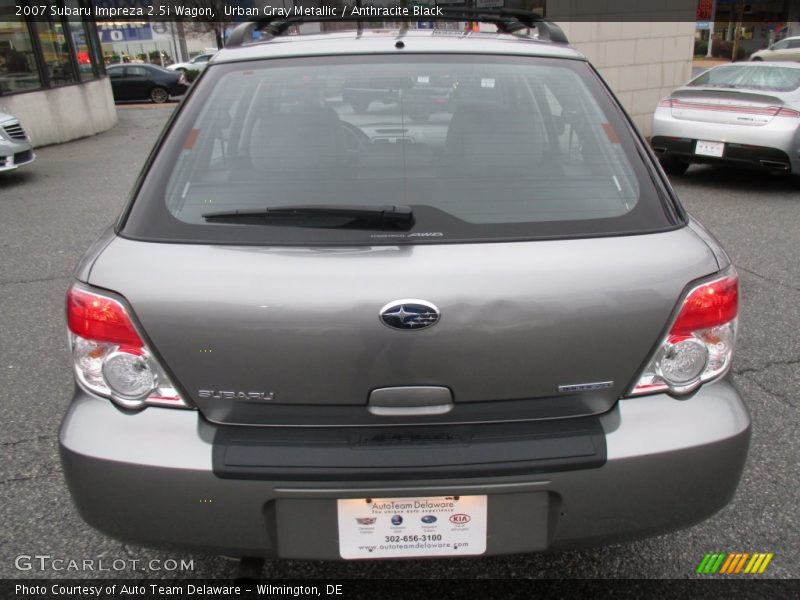 Urban Gray Metallic / Anthracite Black 2007 Subaru Impreza 2.5i Wagon