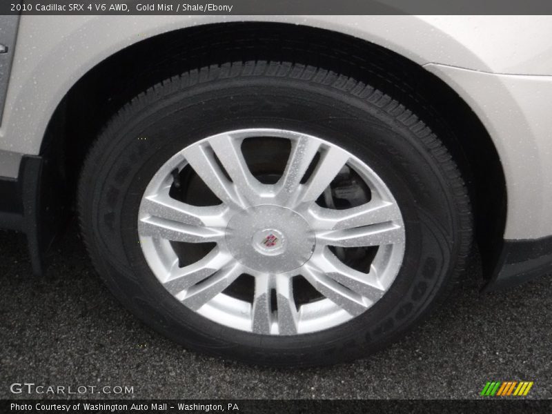 Gold Mist / Shale/Ebony 2010 Cadillac SRX 4 V6 AWD