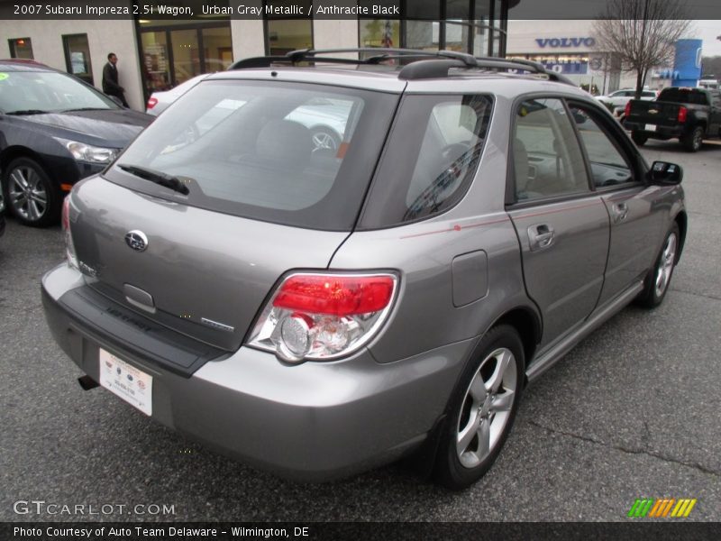 Urban Gray Metallic / Anthracite Black 2007 Subaru Impreza 2.5i Wagon