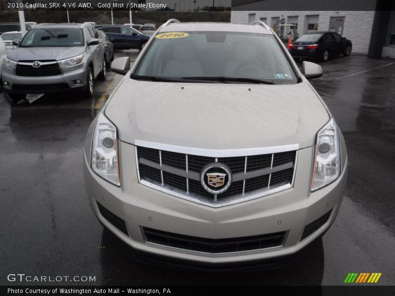Gold Mist / Shale/Ebony 2010 Cadillac SRX 4 V6 AWD