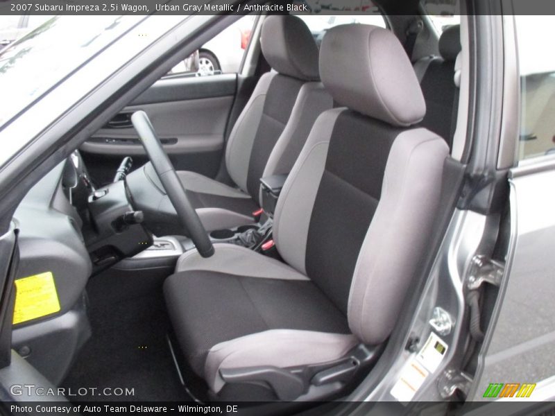 Urban Gray Metallic / Anthracite Black 2007 Subaru Impreza 2.5i Wagon