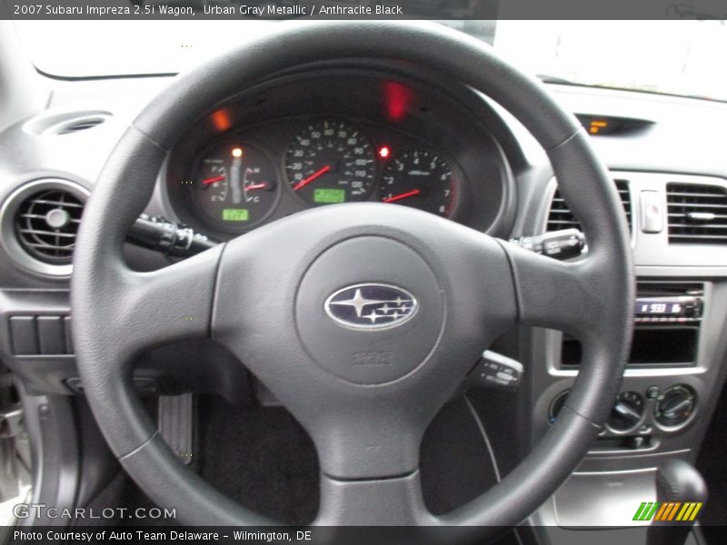 Urban Gray Metallic / Anthracite Black 2007 Subaru Impreza 2.5i Wagon