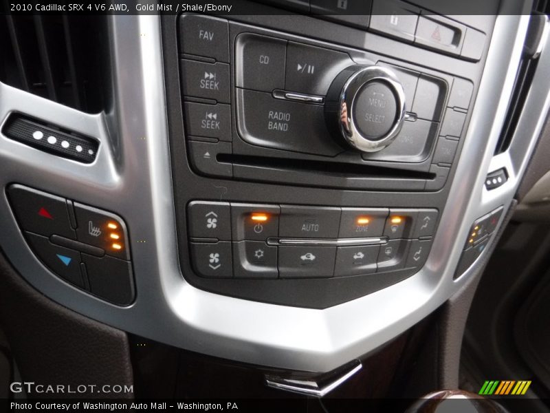 Gold Mist / Shale/Ebony 2010 Cadillac SRX 4 V6 AWD