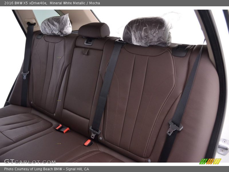 Rear Seat of 2016 X5 xDrive40e