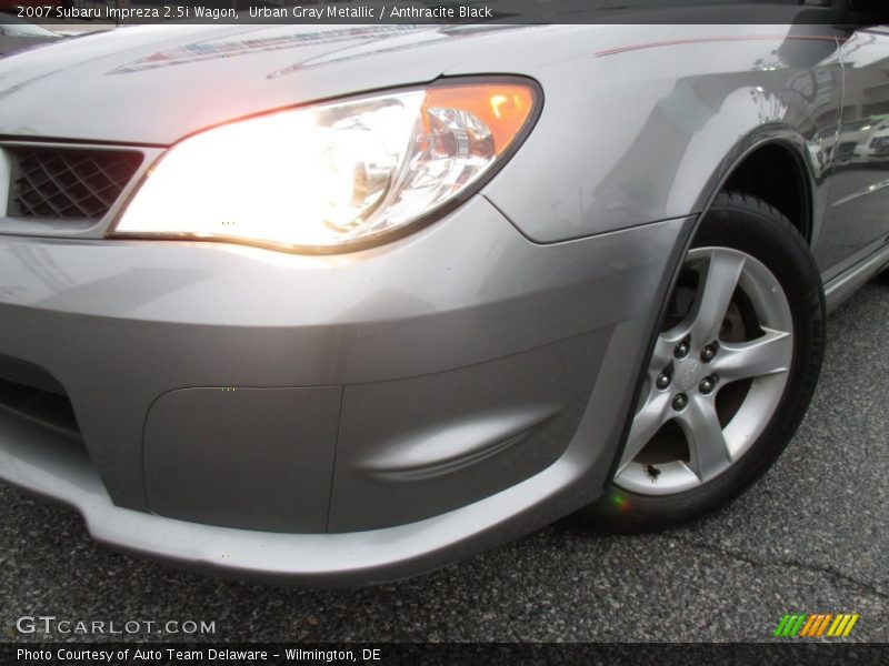 Urban Gray Metallic / Anthracite Black 2007 Subaru Impreza 2.5i Wagon