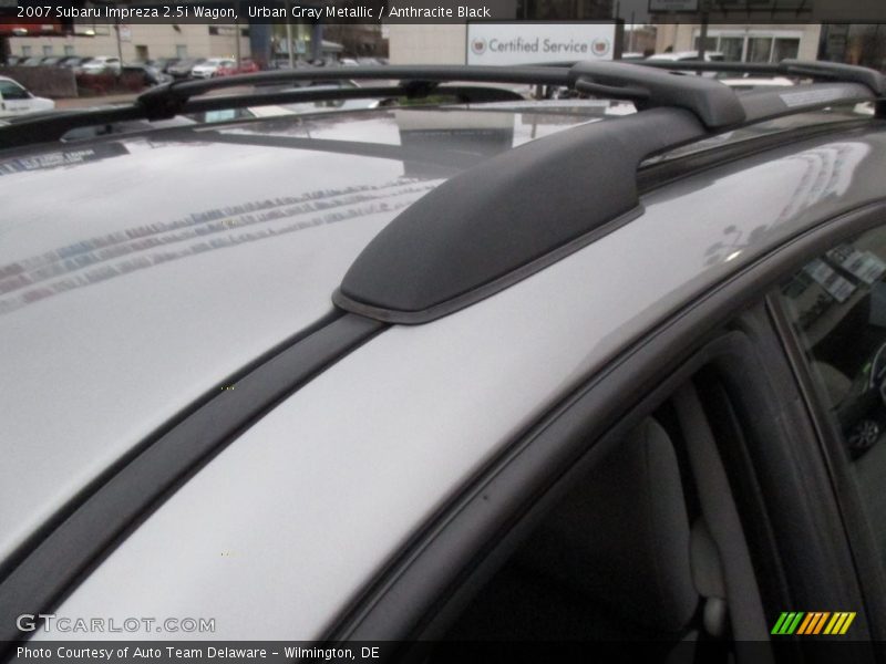 Urban Gray Metallic / Anthracite Black 2007 Subaru Impreza 2.5i Wagon