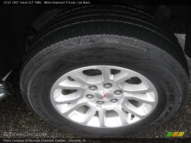White Diamond Tricoat / Jet Black 2015 GMC Yukon SLT 4WD