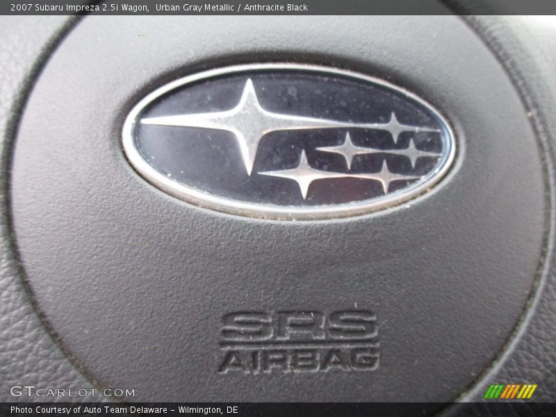 Urban Gray Metallic / Anthracite Black 2007 Subaru Impreza 2.5i Wagon