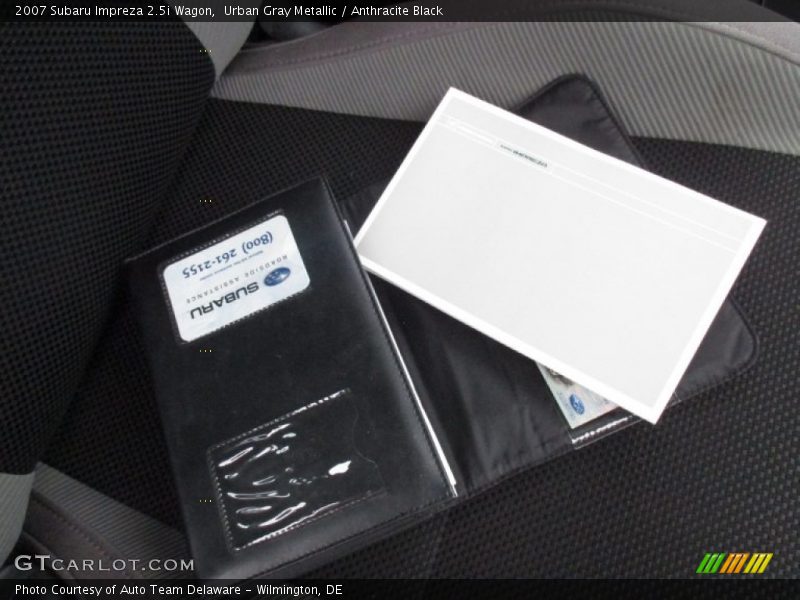 Urban Gray Metallic / Anthracite Black 2007 Subaru Impreza 2.5i Wagon