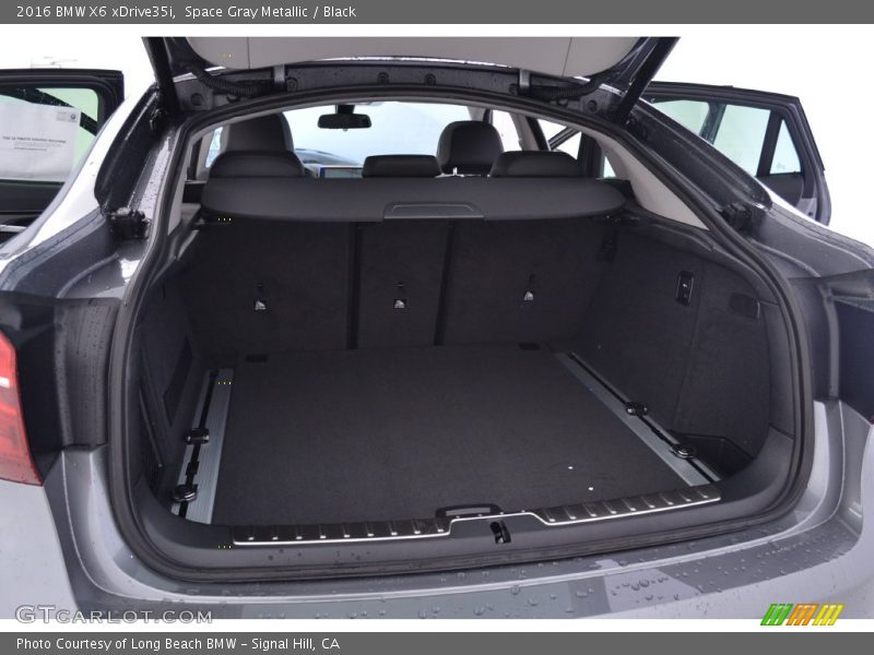 Space Gray Metallic / Black 2016 BMW X6 xDrive35i