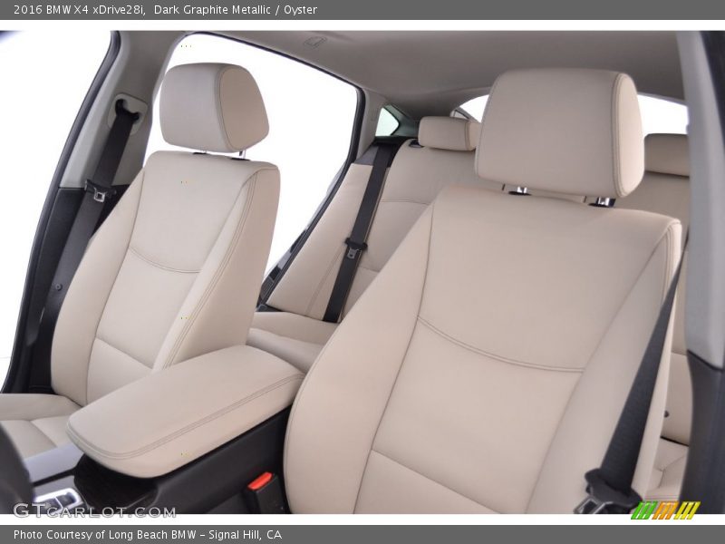 Dark Graphite Metallic / Oyster 2016 BMW X4 xDrive28i