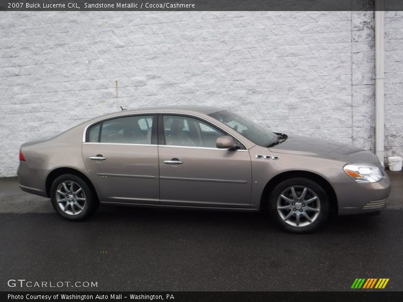 Sandstone Metallic / Cocoa/Cashmere 2007 Buick Lucerne CXL