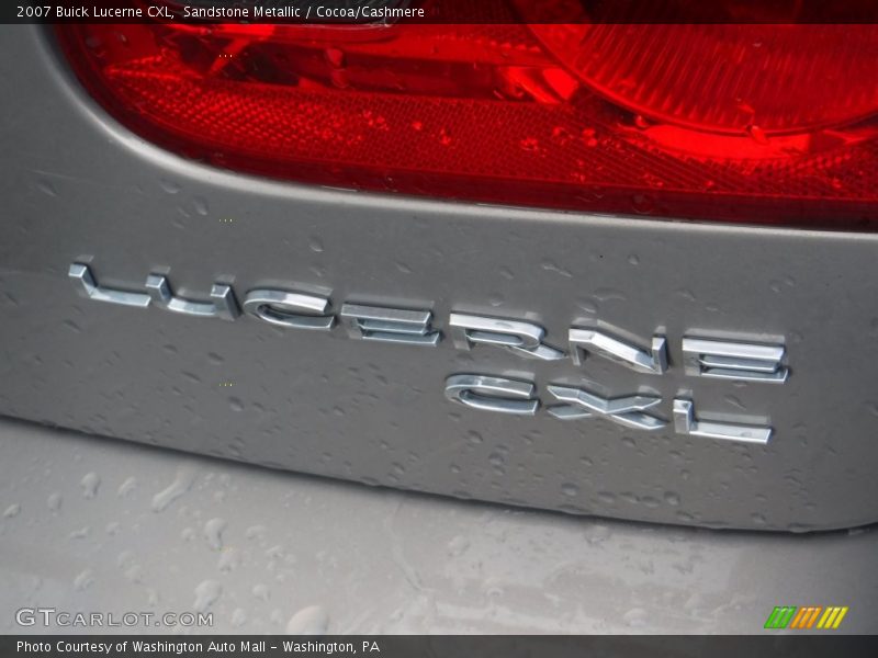 Sandstone Metallic / Cocoa/Cashmere 2007 Buick Lucerne CXL