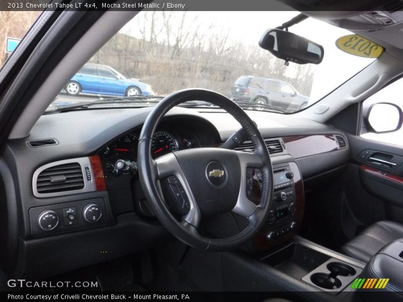 Mocha Steel Metallic / Ebony 2013 Chevrolet Tahoe LT 4x4