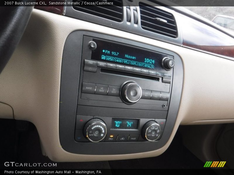 Sandstone Metallic / Cocoa/Cashmere 2007 Buick Lucerne CXL