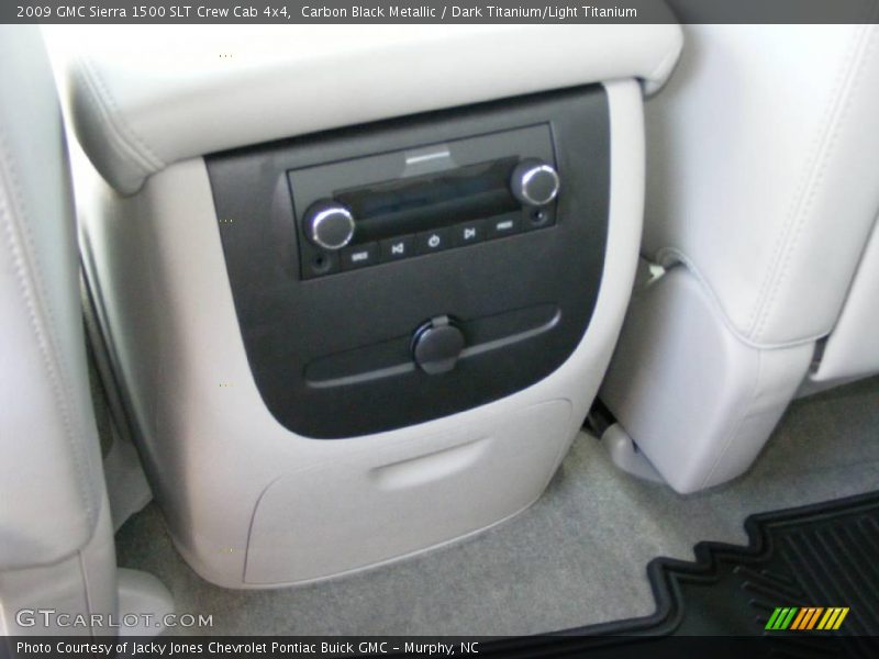 Carbon Black Metallic / Dark Titanium/Light Titanium 2009 GMC Sierra 1500 SLT Crew Cab 4x4