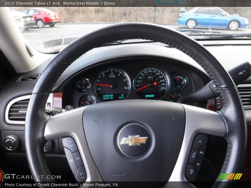 Mocha Steel Metallic / Ebony 2013 Chevrolet Tahoe LT 4x4